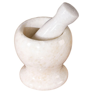 玉石蒜臼子捣蒜器石臼家用天然石头蒜泥神器研磨器捣碎捣药罐擂钵