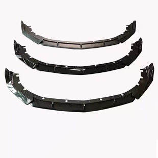 适用于凯迪拉克CT4前唇改装CT4前铲小包围三段式前唇CT4V黑武士