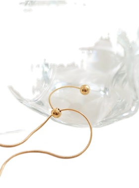 钛钢锁骨链时尚气质百搭有球必应