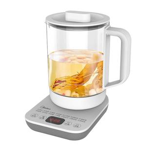 美的养生壶家用多功能全自动烧水壶煮茶壶办公室中药玻璃电水壶