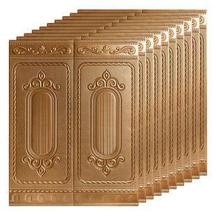 宝宝软包墙围装饰贴纸饭店墙裙自粘墙纸阳台护墙板墙贴客厅装饰板