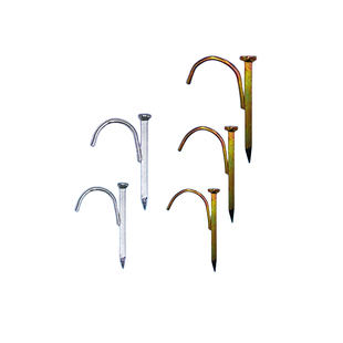 管卡一体钢钉卡管水泥钉PPR20水管固定免打孔钩钉穿线管卡扣线卡