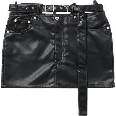 ITY/PROJECT皮革感半身裙