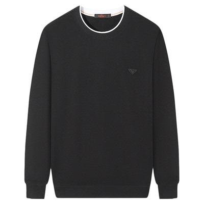 【假两件】柒牌男装长袖卫衣