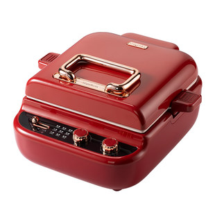 monda蒙达电饼铛多功能家用电火锅可拆洗加大加深料理煎烙饼锅L33