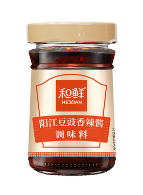和鲜阳江豆豉辣椒酱香辣酱下饭菜