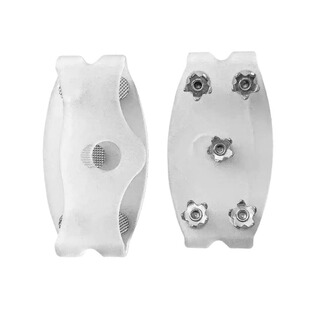 雪地冰爪冰面防滑鞋套户外登山攀岩防滑鞋钉男女通用防摔倒神器