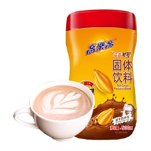 高乐高可可粉浓香巧克力粉500g/罐牛奶即食早餐伴侣健康食品