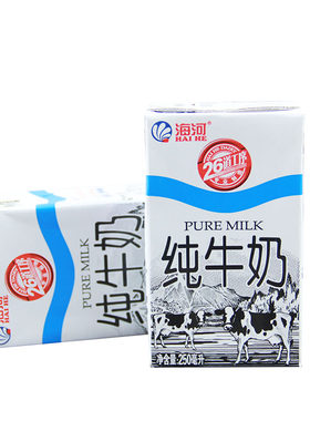 天津乳制品海河牛奶礼盒装
