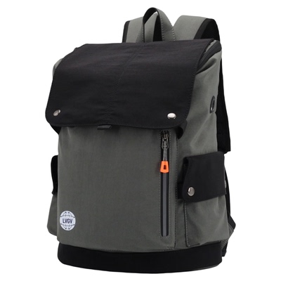 地球村14寸电脑双肩包男女通用