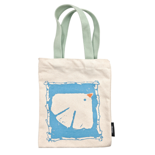 纸布石书店原创插画设计海鸥红嘴鸥系列文创帆布袋小巧方便携带