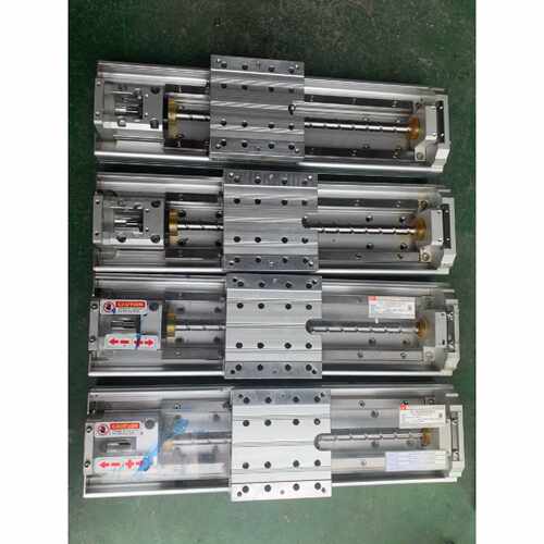 询价-LS铝滑台总长470mm行程200mm丝杆1520宽12