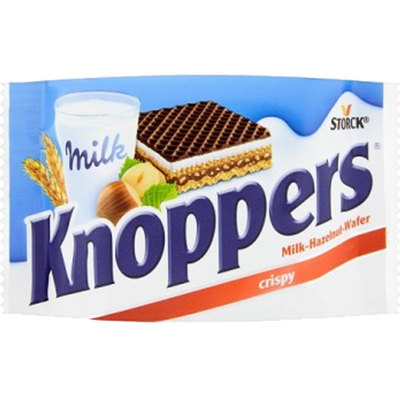 knoppers五层黑巧克力威化饼干