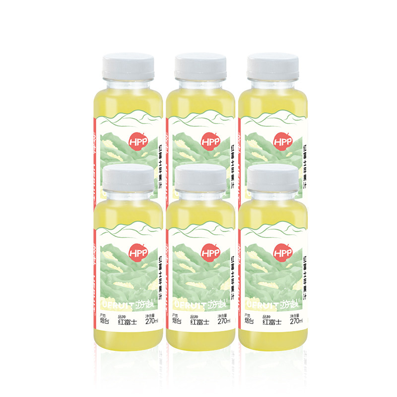 uFruit游赴HPP100%纯果汁