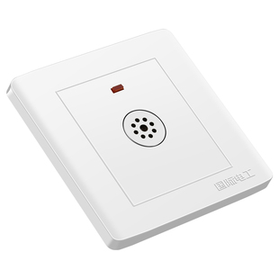 86型暗装二线声光控楼道感应延时白炽节能led灯220V声控开关面板