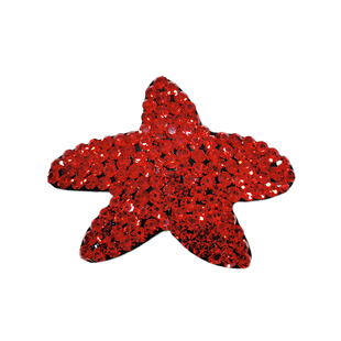 新年本命年红色水钻爱心后脑勺气质侧边发夹 精致日韩网红新款