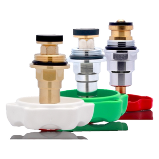 ppr截止阀阀芯通用6四4分pe升降式20全铜25闸阀门32水管开关配件