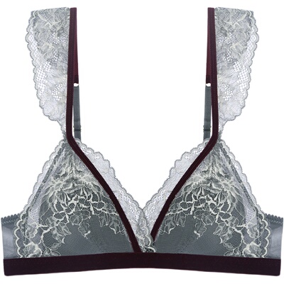 bothyoung蕾丝无钢圈内衣套装