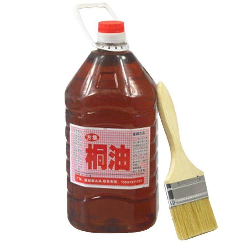 特级快干熟桐油天然环保古法木器漆防水防腐替代木油木蜡油清漆