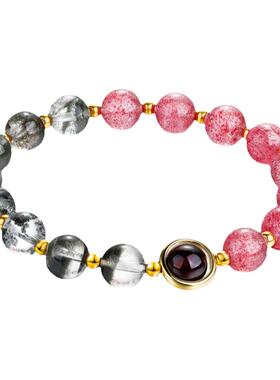 6-7mm精品海蓝宝石手串