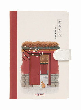 联华彩页磁扣本故宫文创明信片