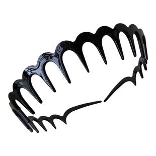 醋酸洗脸发箍短发过渡期头箍女刘海碎发卡高颅顶波浪运动发卡发窟