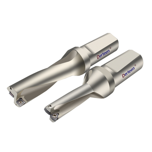 U钻刀杆暴力钻快速钻头内冷深孔钻头SP/WC数控车床平底小孔喷水钻