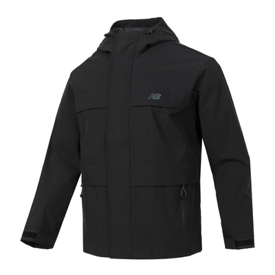 New Balance NB外套男装官方正品冬新款运动服梭织连帽夹克上衣