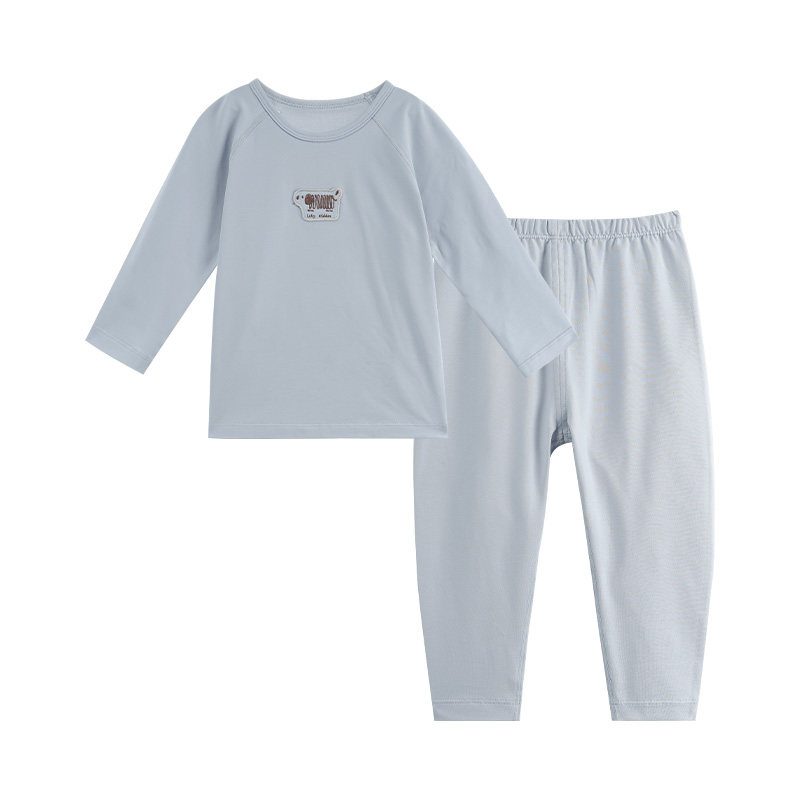 LK儿童家居服夏季男童长袖空调服