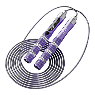 361竞速跳绳中考专用计数钢丝绳成人健身减肥男女不打结轴承绳子