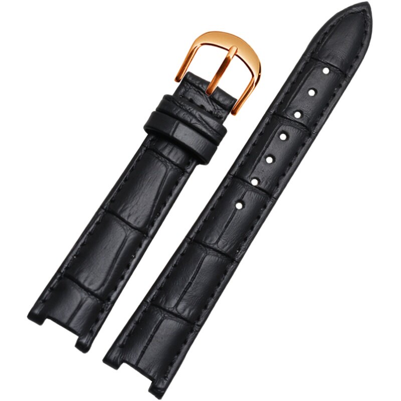 罗西尼真皮红色手表带