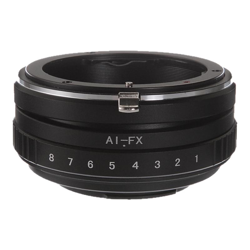 360度移轴转接环 AI-FX 适用尼康AI F镜头转接 富士FX机身转接环