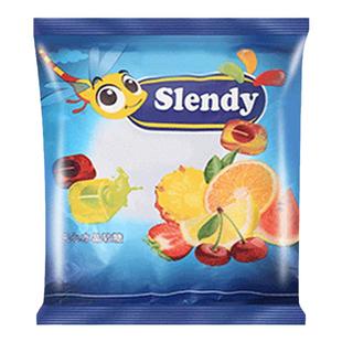 俄罗斯原装进口KDV金蜻蜓爆浆夹心水果软糖什锦Q弹零食喜糖500g