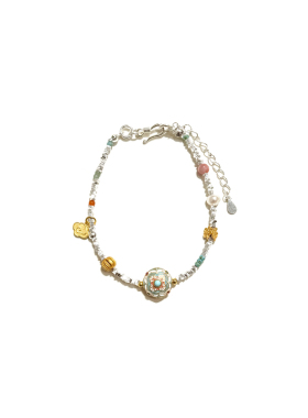 燕归原创若岚国风碎银子百搭手链