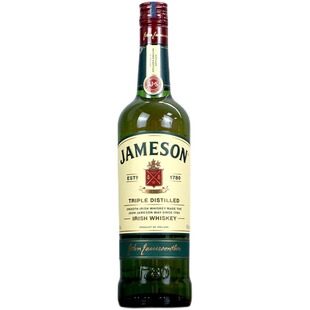 Jameson尊美醇威士忌700ml×1瓶爱尔兰原装进口洋酒烈酒特调