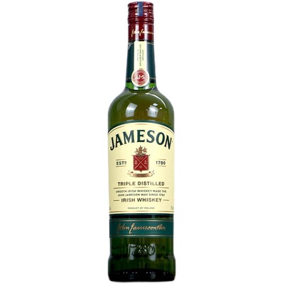 Jameson尊美醇威士忌700ml×1瓶爱尔兰原装进口洋酒烈酒特调