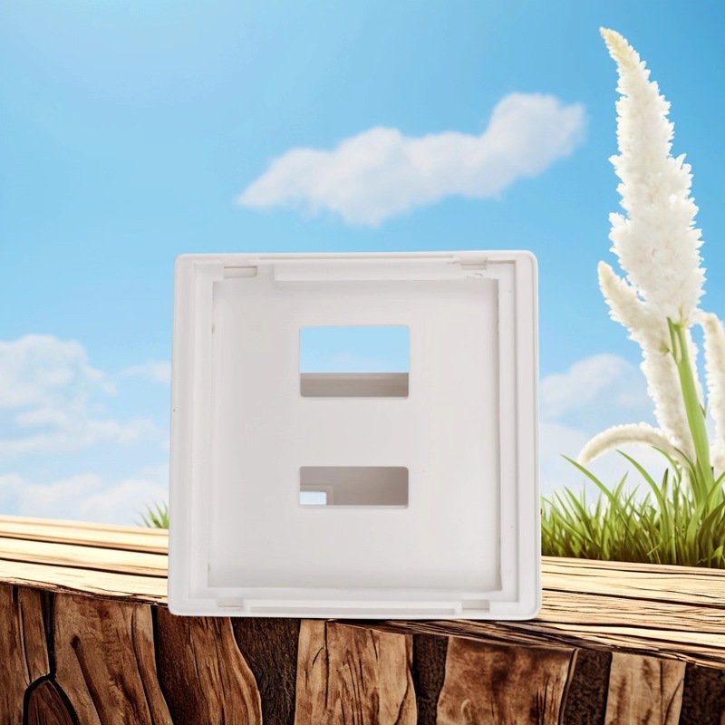 智能开关控制面板外壳双控家用触摸屏中控语音无线86触摸开关外壳