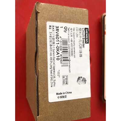 马达保护断路器 3RV6011-0KA1—议价