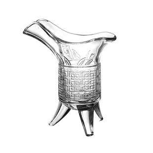 爵杯帝王杯 玻璃创意小号白酒杯套装中式家用2两仿古小酒杯烈酒杯