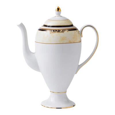Wedgwood丰饶之角骨瓷咖啡壶