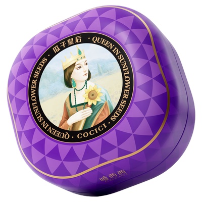 嗑西西内蒙大颗粒葵花籽160g小罐