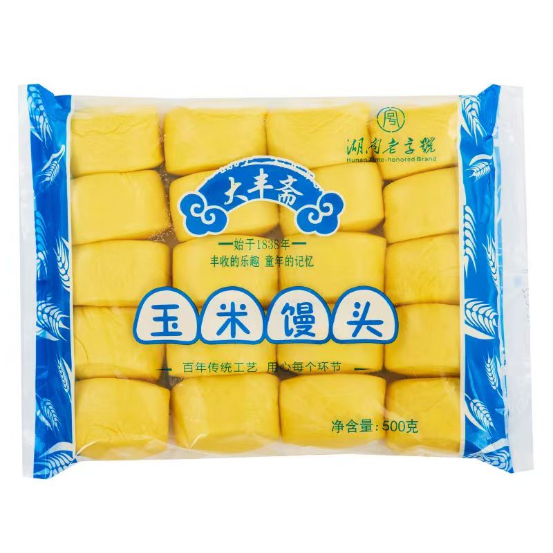 大丰斋玉米馒头杂粮馒头粗粮主食面点代餐加热即食半成品营养早餐