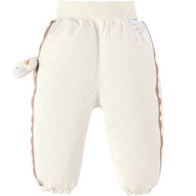 巴拉巴拉宝宝裤子婴儿羽绒裤冬装新款童装儿童保暖长裤男童女童厚