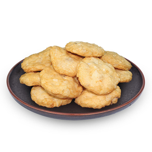 浩洋手打墨鱼饼500g阳江花枝鱼饼煎烧烤火锅冷冻食品鱼糕赵记同款