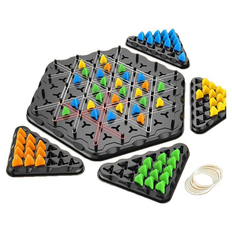 连锁棋三角棋几何玩具桌面游戏