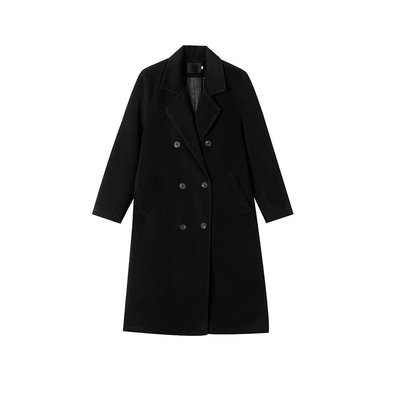 法丽婕小个子韩系加厚毛呢外套