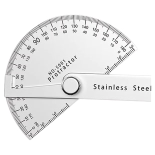 高精度角度尺量角器工业角尺万能角度测量仪不锈钢多功能木工尺子