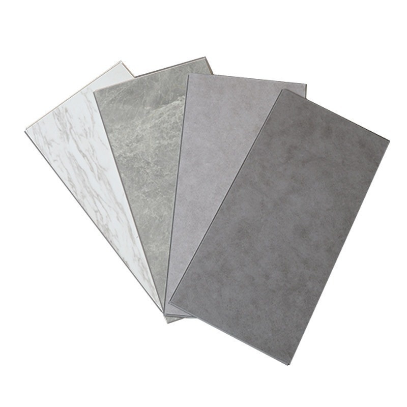 SPC石纹锁扣拼装地板办公室写字楼家装卡扣式石塑地板加厚耐磨板