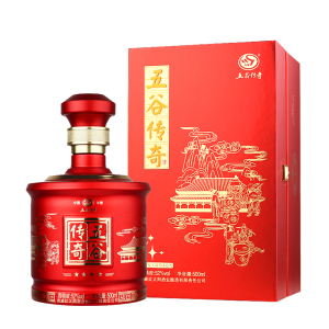 五谷传奇白酒四星浓香型42度52度