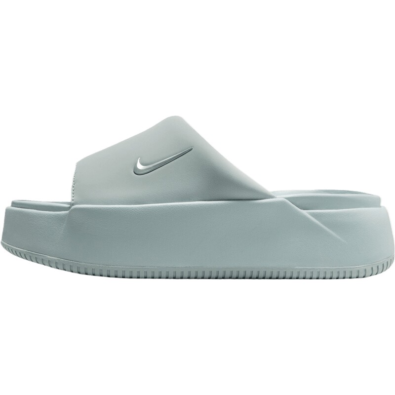 NIKE耐克女子CALM ELEVATION厚底沙滩一字拖休闲拖鞋HJ5601-008